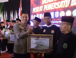 Kapolres Madiun Apresiasi Pesilat Gelar Deklarasi Pemersatu Bangsa