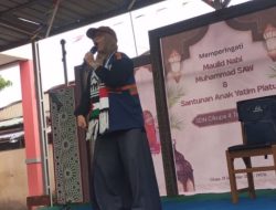 Antusias Murid SDN Cikupa Ikuti Maulid Nabi