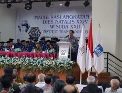 Wakil Bupati Toba Hadiri Pengukuhan Mahasiswa IT Del