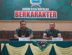 Tingkatkan Tertib Administrasi, Kodim Boyolali Terima Kunjungan Tim Wasrik Irdam IV/Diponegoro