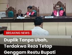 Sidang Korupsi Modal Perusda Balangan: Duplik Terdakwa Reza Tak Bergeser, Nama-Nama Kuat Muncul di Pusaran Dana Rp20 Miliar