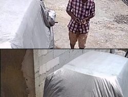 Sadis ! Dua OTK Gasak Satu Unit Motor yang Tengah Parkir di Halaman Rumah