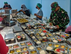 Babinsa Koramil 12/Mranggen Monitoring Pelaksanaan Makan Bergizi Gratis
