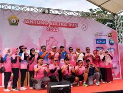 Memperingatan Hari Jantung Sedunia Tahun 2025, Wakil Gubernur Sultra, Menghadiri Acara Sultra Run