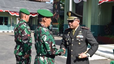 Kodim 0716/Demak Gelar Upacara Hari Kesaktian Pancasila dan Korp Raport Kenaikan Pangkat Anggota