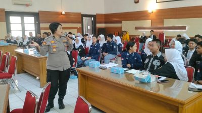 Polresta Pati Sosialisasikan Pencegahan Kekerasan di Sekolah Lewat Forum OSIS