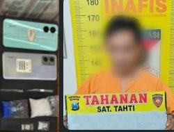 Polisi Amankan Terduga Pengedar Narkoba di Kepanjen Malang 21 Poket Sabu Disita