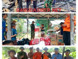 Sambaran petir picu Kebakaran di Desa Tukulon Nunukan, Dua Rumah Hangus dan Seorang Remaja Tersambar