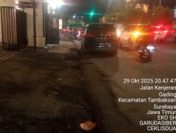 Dua Mobil Parkir Sembarangan di Pinggir Jalan, Pengendara Lain Terancam Bahaya