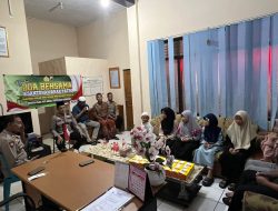 Polsek Pati Kota Gelar Doa Bersama dan Santunan Anak Yatim Menjelang Sidang Paripurna Pansus Hak Angket DPRD Pati