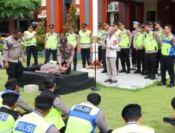 Polres Kudus Gelar Apel Kesiapsiagaan Penanggulangan Bencana 2025