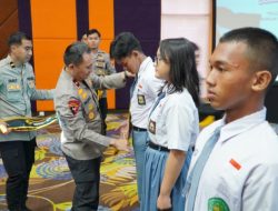 Polda Jatim Kukuhkan 234 Pelajar Jadi Duta Kamtibmas, Siap Jadi Agen Perdamaian di Sekolah