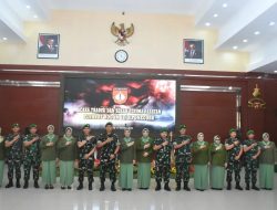 Pangdam IV/Diponegoro Pimpin Sertijab dan Tradisi Korps Pejabat Kodam IV/Diponegoro
