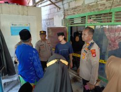 Polsek Mauk Cek TKP Anak Bunuh Ayah Kandung, Terduga Pelaku Diamankan