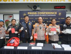 Ungkap Kasus Curat, Polsek Cikupa Tangkap Empat Pelaku dan Amankan Dua Motor Hasil Kejahatan