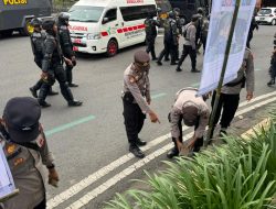 Polresta Pati Amankan Puluhan Batu Saat Screening di Sekitar Alun-Alun Simpang Lima