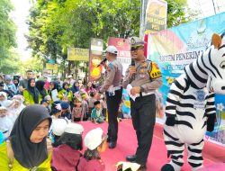 Police Art Meriahkan Car Free Day Pati, Layanan Polri Dipadati Warga dalam Rangka Ops Zebra Candi 2025