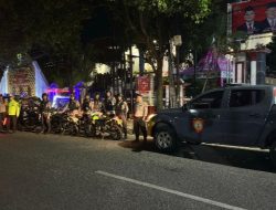 Patroli Malam Polresta Pati Jaga Kondusivitas Kota Pasca Rapat Paripurna Hak Angket Bupati