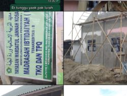 Proyek Rehabilitasi Madrasah di Salembaran Jaya Bernilai Rp 21,7 Miliar Diduga Minim Pengawasan, Kades Bungkam