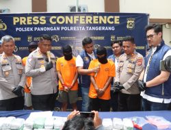 Polresta Tangerang Bongkar Jaringan Narkoba Antarprovinsi, 35 Paket Besar Ganja Diselundupkan dalam Motor Vespa