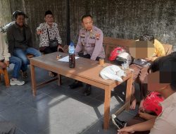 Giat Preventif Polsek Margorejo Cegah Kenakalan Remaja, Temukan Pelajar Konsumsi Miras di Jam Sekolah