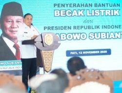 Pati Sambut Era Baru Transportasi Ramah Lingkungan dengan Bantuan Becak Listrik dari Presiden Prabowo Subianto