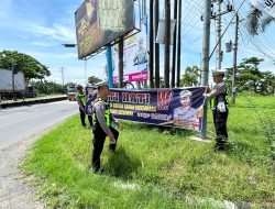 Banner Keselamatan Bermunculan di Jalan Pati–Kudus! Ternyata Ini Gerakan Besar Polantas yang Bikin Warga Kaget