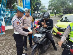 Propam dan Gakkum Lakukan Gaktiplin Terpadu terhadap Personel Satlantas Polresta Pati