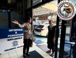 Satpas 1423 Polresta Cilacap Berikan Pelayanan Secara Humanis Kepada Masyarakat