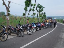 Operasi Zebra Semeru Polres Tuban Amankan 21 Remaja Pelaku Balap Liar