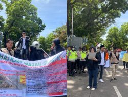 HANTAM Sumsel Gedor Kantor Gubernur: “Selamatkan Wajah Sumsel! Bongkar Tembok Beton dan Copot Kepala Dinas Tak Mampu Kerja!”