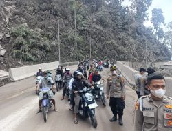Polda Jatim Himbau Warga Tetap Waspada Antisipasi Letusan Sekunder Gunung Semeru