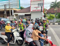 Zebra Candi 2025 ! Satlantas Pati Turun ke Randukuning–Bleber, Edukasi Tertib Lalu Lintas Digencarkan