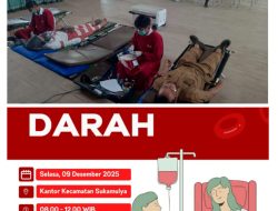 Sukamulya Perkuat Ketahanan Kesehatan, Gelar Donor Darah Bersama PMI 