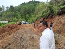 Curah Hujan Yang Cukup Tinggi Penyebab Terjadinya Longsor di Beberapa Desa Di Kecamatan Silaen