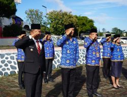 Bupati Toba Bacakan Amanat Presiden RI pada Peringatan Hari Bela Negara