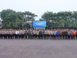 Apel Operasi Lilin Semeru 2025, Polres Pasuruan Perketat Pengamanan Natal dan Tahun Baru