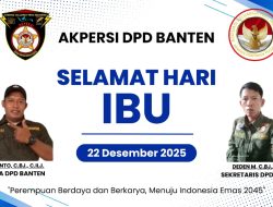 AKPERSI DPD Banten Ucapkan Selamat Hari Ibu 22 Desember 2025