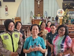 Satgas Preemtif OLC 2025 Polresta Pati Gelar Bakti Sosial Natal di Gereja St. Yusuf
