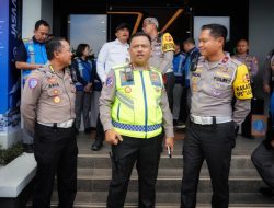 Kapolri dan Menhub Tinjau Kesiapan Pengamanan Nataru di JMTC Bekasi