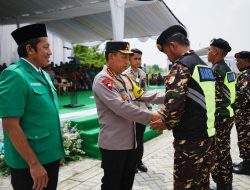 Pimpin Apel Kebangsaan Banser, Kapolri Ingatkan Kesiapsiagaan Bencana dalam Pengamanan Nataru