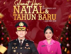 Kapolres Lumajang Sampaikan Ucapan Natal dan Tahun Baru, Tegaskan Komitmen Jaga Kamtibmas