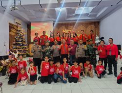 Ibadah Natal Berjalan Khidmat, Kapolres Pasuruan Apresiasi Sinergi Tiga Pilar