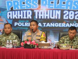 Rilis Akhir Tahun 2025 Polresta Tangerang: Angka Kriminalitas Turun 16,6 Persen
