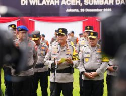 Wakapolri Pimpin Apel Pemberangkatan Personel ke Wilayah Bencana Sumatera, Perkuat Penanganan Pascabencana