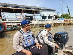 Alur Sungai Silugonggo Disisir Polisi Air, Operasi Lilin Candi 2025 Pastikan Nelayan Juana Aman