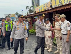 Polresta Pati Amankan Kesehatan Personel Saat Kunjungan Wakapolda Jateng di Operasi Lilin Candi 2025