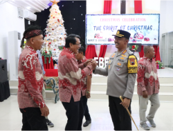 Kapolresta Pati Pantau Langsung Misa Natal di Sejumlah Gereja untuk Optimalkan Pelayanan dan Keamanan