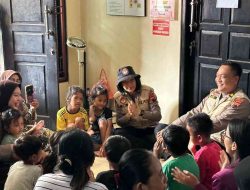 Tim Psikologi Polda Jateng Gelar Trauma Healing untuk Korban Banjir di Pati, Anak-anak Dibuat Ceria di Pengungsian