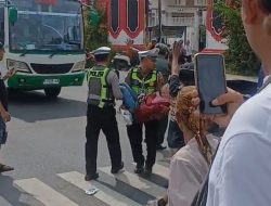 Satlantas Polresta Pati Sigap Tangani Kecelakaan di Simpang Margorejo, Korban Selamat